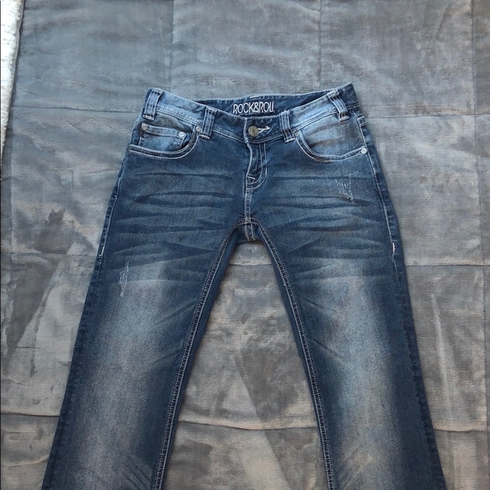 Boot cut jeans